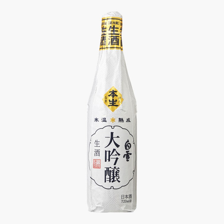 白雪 大吟醸生酒 氷温熟成N720ml瓶詰【クール便】
