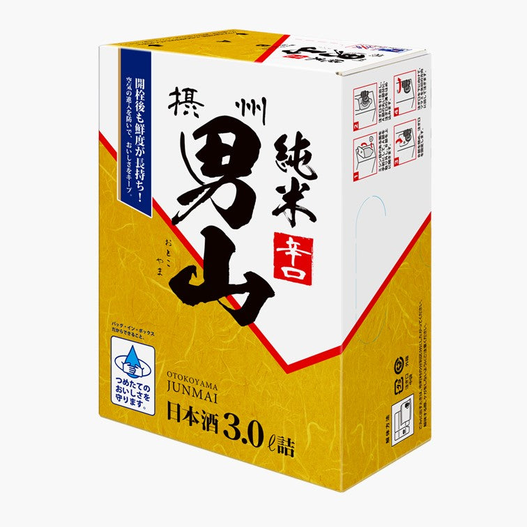 摂州男山バッグ・イン・ボックス 3L詰 – 長寿蔵オンラインショップ【通販】